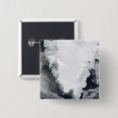 Groenland Vierkante Button 5,1 Cm (Voorkant /achterkant)