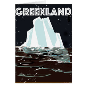 Groenland vintage reisposter