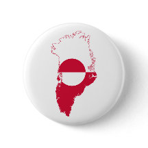 Groenland-vlag in land T-shirt