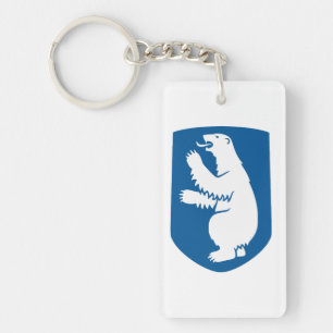 Groenland wapen wapens land symbool embleem vlag d sleutelhanger