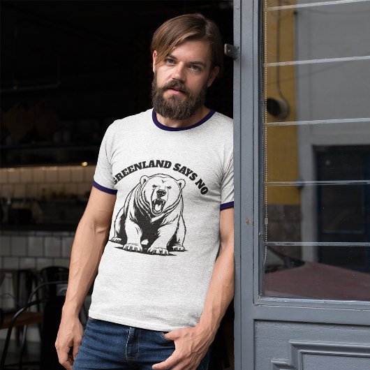 Groenland zegt nee t-shirt
