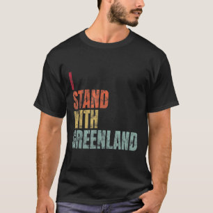 Groenlandliefhebbers staan bij Groenland T-shirt