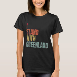 Groenlandliefhebbers staan bij Groenland T-shirt