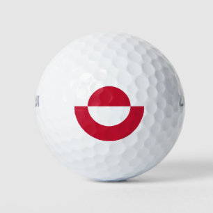 Groenlandse vlag golfballen
