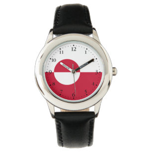 Groenlandse vlag horloge