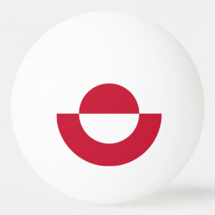 Groenlandse vlag pingpongballen