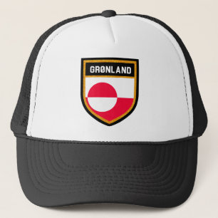 Groenlandse vlag trucker pet