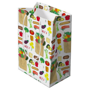 Groenmarkt Boodschappen Winkel Fruit Groente Voeds Medium Cadeauzakje