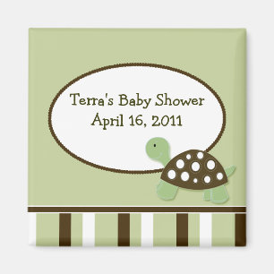 GROENMOD TURTLE Baby shower Favor Magnet Magneet