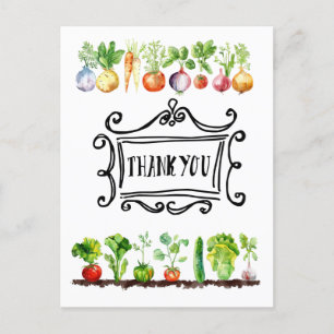 Groente groente Vegetarische waardering Briefkaart