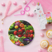 groente papieren bordje (Feest)