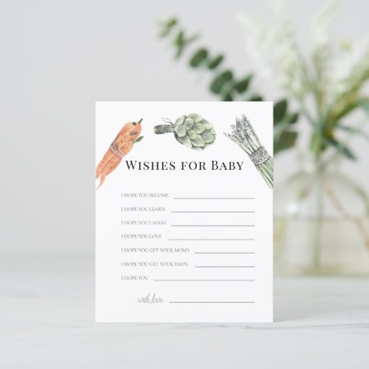 Groente Wensen voor Baby Groen Advies (Staand voorkant)