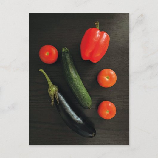Groenten Briefkaart (Voorkant)