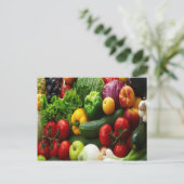 GROENTEN EN FRUIT BRIEFKAART (Staand voorkant)