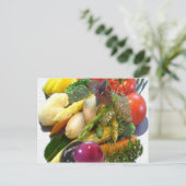 GROENTEN EN FRUIT BRIEFKAART (Staand voorkant)