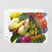 GROENTEN EN FRUIT BRIEFKAART (Voorkant / Achterkant)