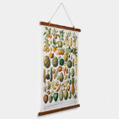 Groenten en fruit hangend wandkleed (Gebogen)