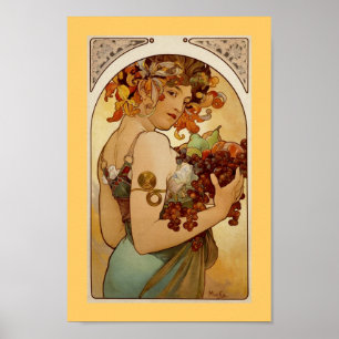 Groenten en fruit - herfst c1897 poster