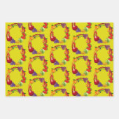 Groenten en fruit inpakpapier vel (Voorkant 2)