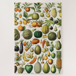 Groenten en fruit legpuzzel