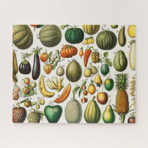 Groenten en fruit legpuzzel