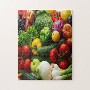 GROENTEN EN FRUIT LEGPUZZEL