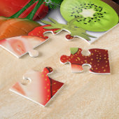 Groenten en fruit puzzel legpuzzel (Zijkant)