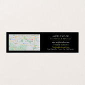 Groenten en fruit, sappelbast, gedetailleerd visitekaartjes (Binnenkant ongevouwen)