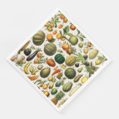 Groenten en fruit servet (Hoek)