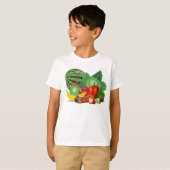 Groenten en fruit t-shirt (Voorkant volledig)