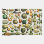 Groenten en fruit theedoek (Horizontaal)