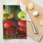 GROENTEN EN FRUIT THEEDOEK (Quarter Fold)