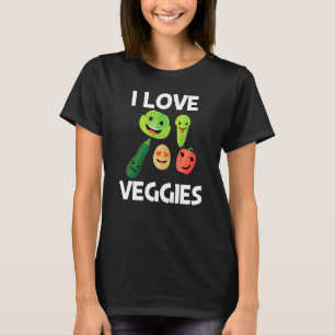 Groenten en fruit voor mannen, groenten en fruit t-shirt