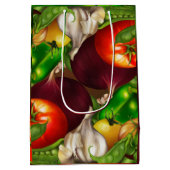 Groenten en kruiden Organic Natural Veggies Food Medium Cadeauzakje (Achterkant)