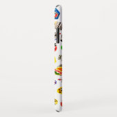 Groenten fruit Barcode Sticker Patroon Case-Mate iPhone Case (Achterkant/rechts)