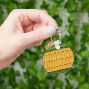  groenten; geelhoorn op de krab sleutelhanger