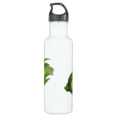 groenten; geelhoorn op de krab waterfles (Achterkant)