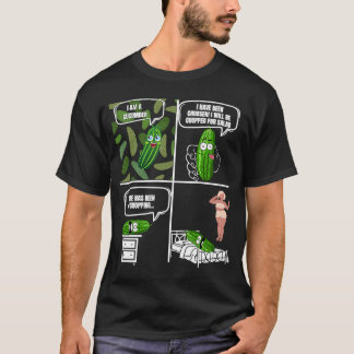 Groenten Komkommer  Volwassene Sarcasme Humor Komk T-shirt