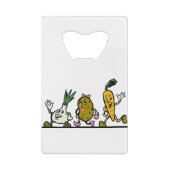 Groenten Kredietkaart Flessenopener (Achterkant)