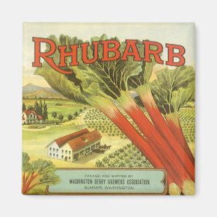  groenten kunnen kunst, Boerderij van Rhubarb, eti Magneet