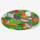 Groenten Papieren Bordje (Gekanteld)