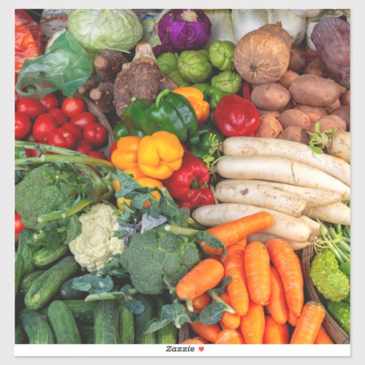 Groenten Sticker (Vel)