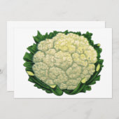  groenten Veggies bloemkool (Voorkant / Achterkant)