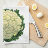  groenten Veggies bloemkool Theedoek (Quarter Fold)