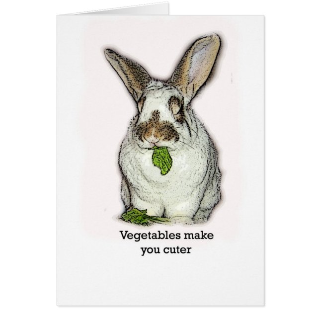 Groenten zorgen ervoor dat je snijdt (Voorkant)