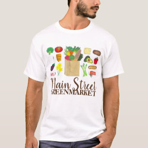 Groentenboer- en tuinbouwproducten t-shirt