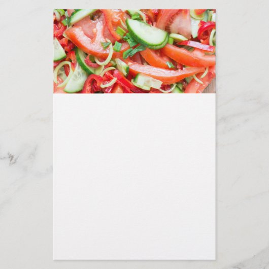 Groentesalade Flyer (Voorkant)