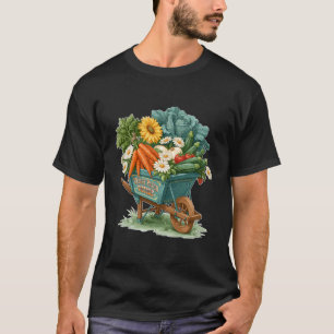 Groentetuin Overwinnings Kruiwagen T-shirt