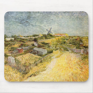Groentetuinen, Montmartre door Vincent van Gogh Muismat