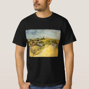 Groentetuinen, Montmartre door Vincent van Gogh T-shirt